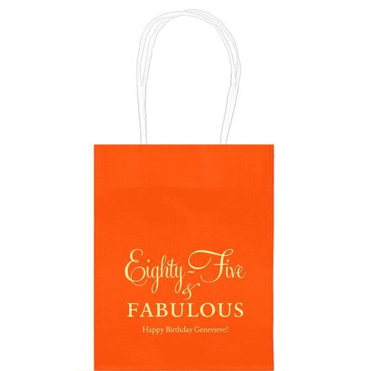 Eighty-Five & Fabulous Mini Twisted Handled Bags